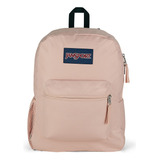 Jansport Mochila Cross Town Color Misty Rose Diseño De La Tela Liso