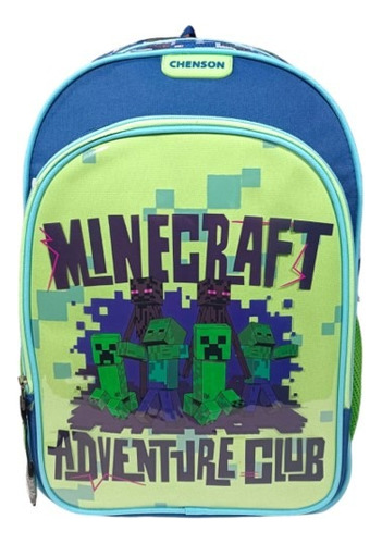 Mochila Minecraft Plore Primaria Backpack Mc66294-9