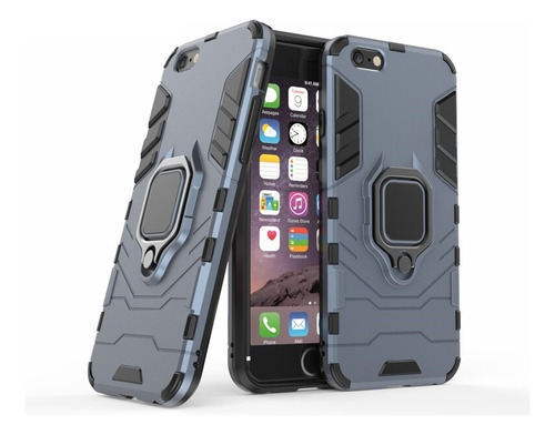 Case Funda Armor Antishock Con Anillo Giratorio