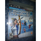 Playstation 3 Ps3 Video Juego Sport Champions Requiere Move 