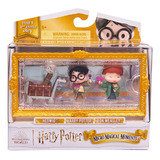 Wizarding World, Micro Figuras Harry, Ron Y Hedwig