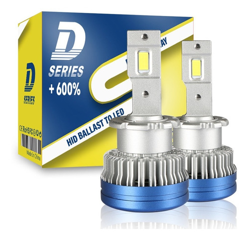 Kit De Faros Led D1s D2s D3s D4s D5s Premium Para Xenon Hid