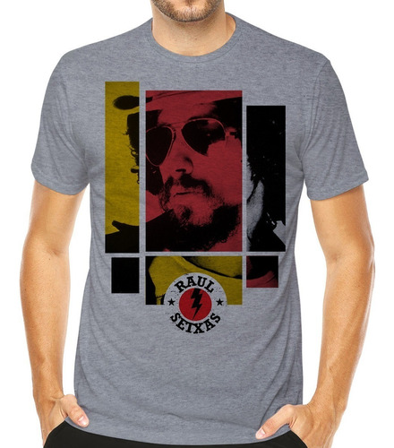 Camiseta Camisa Raul Seixas Bandas De Rock Rock And Roll