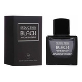 Perfume Antonio Banderas Seduction In Black Men Edt X 100ml 
