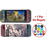 Protector Case Acrílico Nintendo Switch Diseño 015 + Grips