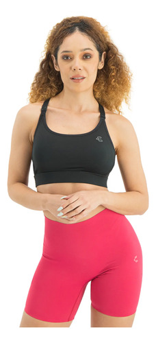 Top Charly Running Negro Dama 5012068000 | Envío gratis