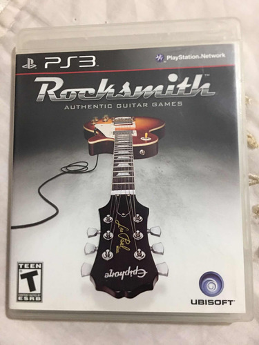 Ps3 Videojuego Rock Smith Guitar Game