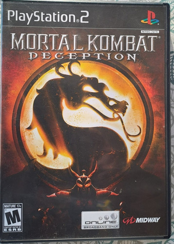 Mortal Kombat Deception Ps2 Fisico Original Americano.