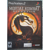 Mortal Kombat Deception Ps2 Fisico Original Americano.