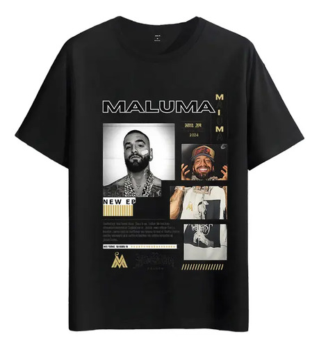 Tshirt Muscle Freaks Maluma Estilo Reggaeton Cantante | Meses sin interés