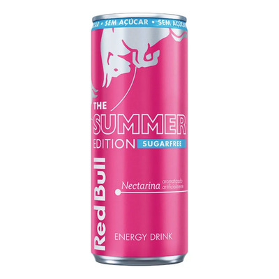 Red Bull Energético, Summer, Nectarina, Sem Açúcar 250ml | MercadoLivre