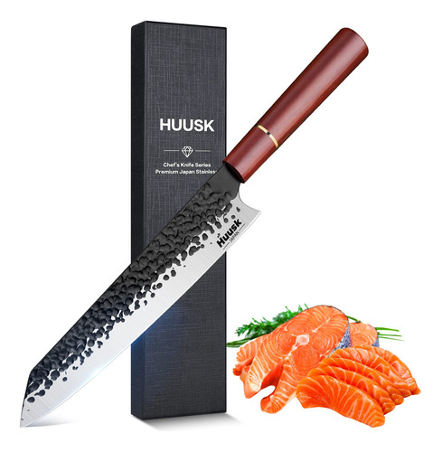 Huusk Kiritsuke - Cuchillo De Chef Profesional De Acero De A