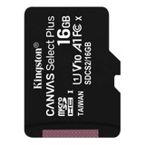 Tarjeta De Memoria Kingston 16 Gb.