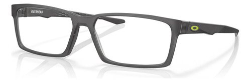 Óculos De Grau Oakley Overhead  Satin Grey Smoke