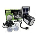 Kit De Emergencia Con Ampolletas Carga Solar