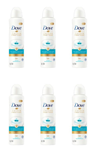 Desodorante Aero Dove 150ml Fem Antib Cuida E Prot-kit C/6un