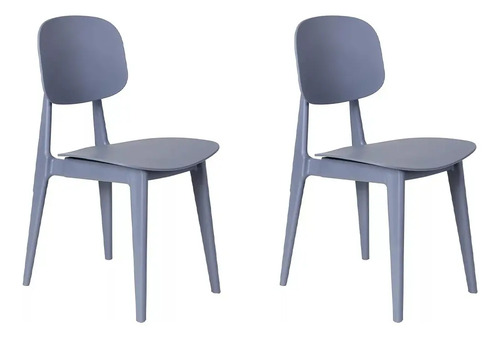Silla Plástica Restaurante Cafetería Comedor Jardin Eames