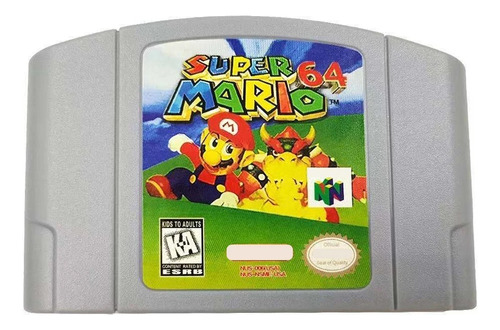 Lote 2 Pzs Mario Kart Super Mario 64 Smash Bros N64 R Pro