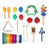 Kit De Instrumentos Musicais Infantis E Bandas Rítmicas De B