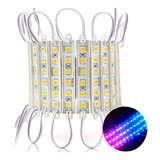 Modulo Led 5054 Smd 3 Chips 30 Lm Rgb 12v Exterior Pack 100