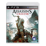 Jogo Assassin's Creed Iii Ps3 Mídia Física Original Seminovo