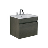 Vanitory Colgante Flotante Ferrum Cadria 60 1 Cajon Roble