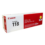 Toner Original Canon 118 Amarillo Imagen Class Mf8350c/ 726c