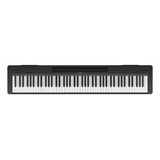 Teclado Yamaha P-145b Piano Digital 88 Teclas, Sensibilidad Color Negro