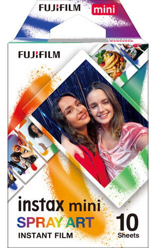 Cartucho Fujifilm Instax Mini Sray Art Para 10 Fotos
