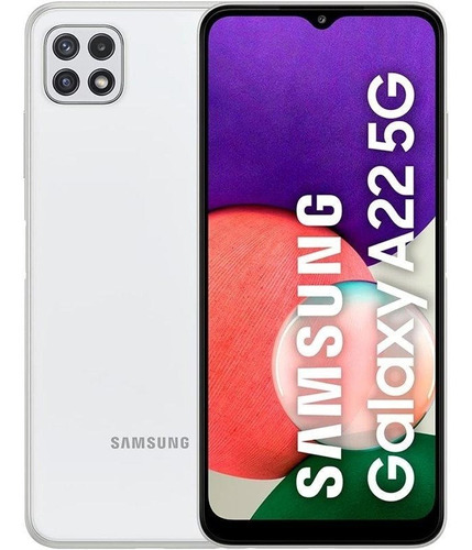 Samsung Galaxy A22 5g 128 Gb Blanco 4 Gb Ram Liberado Ref