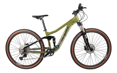 Mountain Bike Alubike Ds Xta R29 12v Cambio Shimano Deore Color Verde Tamaño Del Cuadro S