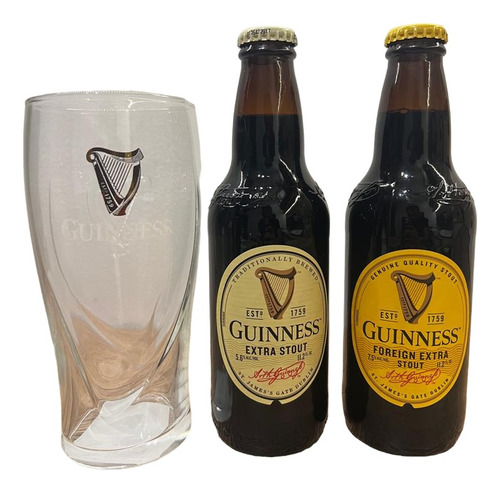 Combo X2 Guinness + Vaso Pinta - mL a $66500