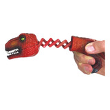 Manipulador De Juguetes Estilo Dinosaurio Rojo