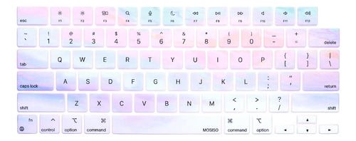 Protector Teclado Celeste Nubes Para Macbook Air A2681