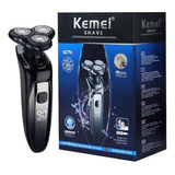  Barbeador Profissional Shave Rotações Kemei 1524