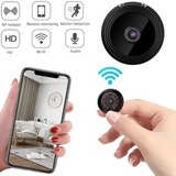 Mini Câmera Wifi Ip Infra Espiã Portátil Via App Celular