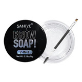 Cera Para Modelar Y Laminar Cejas Brow Soap Saniye Color Transparente