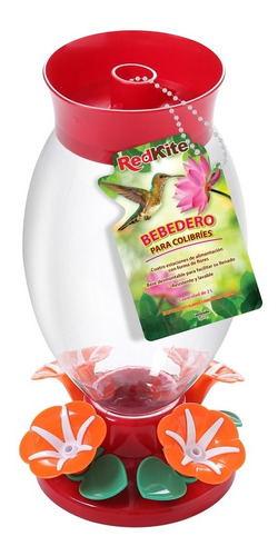 Alimentador Bebedero Colibrí 2 Litros Hibiscos Fl9240