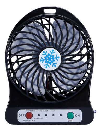 Ventilador De Escritorio Pequeño Portátil M, Silencioso, Con