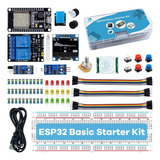 Kit Básico De Inicio Esp32 Wifi Iot Para Arduino Con Tutoria