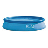 Piscina Inflable 396x84cm Redonda Con Filtro 7290lt Intex