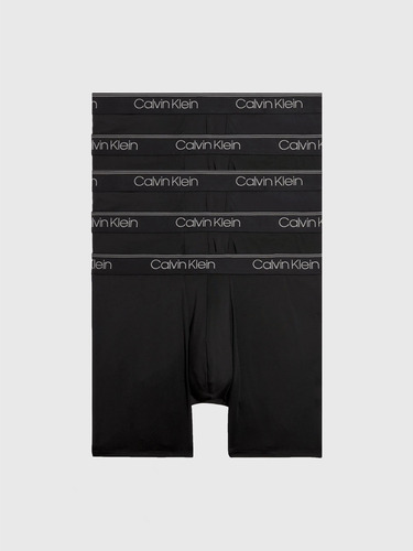 Pack 5 Bóxers Brief Micro Strectch Negro Calvin Klein