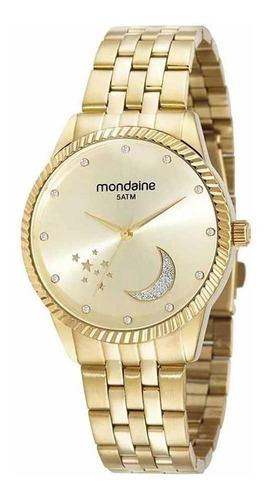 Relógio Feminino Mondaine Analogico 32343lpmvde1 - Dourado