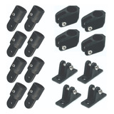 Kit Herrajes Para Capota Nautica Toldilla Bimini X 8 Piezas