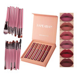 2024 Set 6 Pieces Labiales Indelebles, Kit 20 Brochas