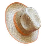 Sombrero De Paja Para Sol Trabajo O Paseo Liviano Y Fresco 