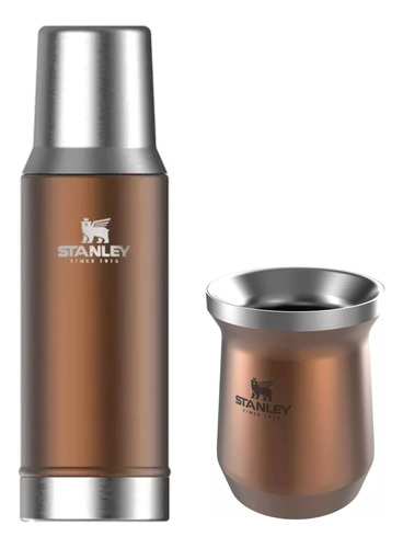 Combo Stanley Termo 800ml. + Mate Colores Varios