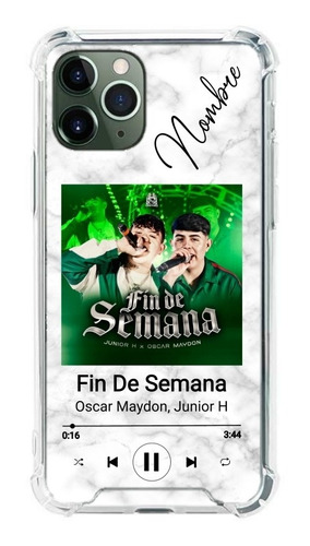 Funda Personalizada Elige Canción Y Nombre Varias Marcas