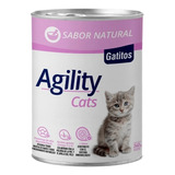Agility Gato Cachorro Natural 340gr Universal Pets