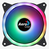 2x Ventiladores Argb Aerocool Duo 12 120mm Dualring Pc Gamer